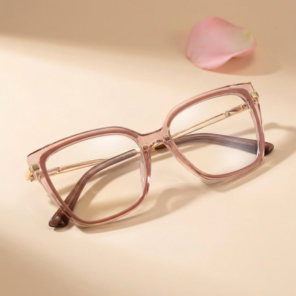 The Refined - Quiet Luxury Frames with Gold Accents